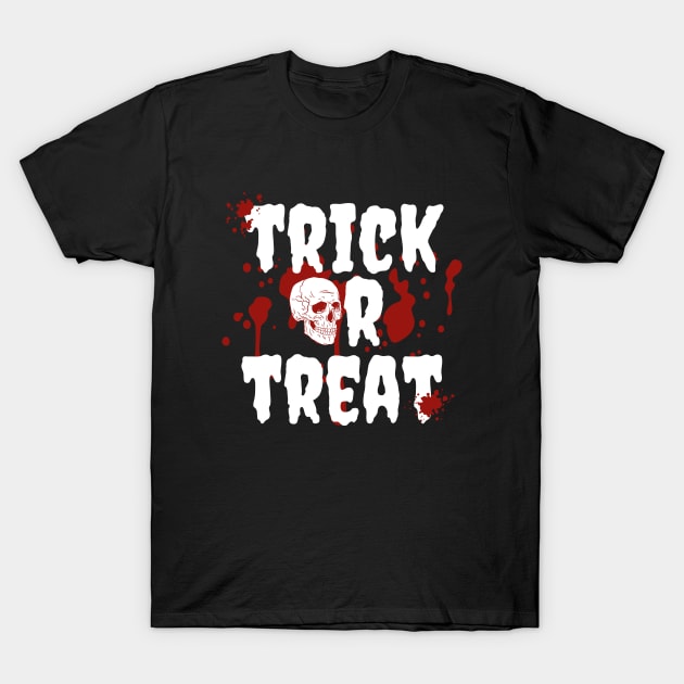 Trick or treat T-Shirt by DMS DESIGN